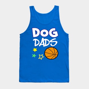 Dog Dads Basketball Squad Jersey #21 Tank Top